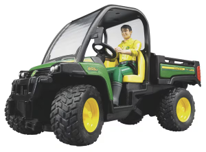 Bruder John Deere Gator 855D mit Fahrer