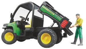 Bruder John Deere Gator 855D mit Fahrer