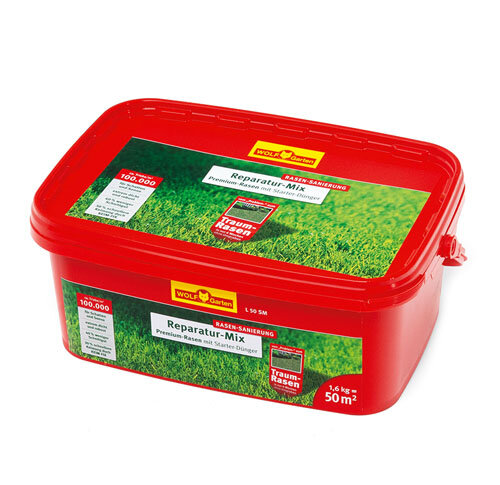 WOLF-Garten "Premium-Rasen" mit Starter-Dünger L 50 SM, 1,6 kg