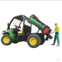 Bruder John Deere Gator 855D mit Fahrer