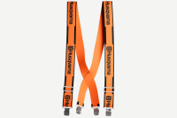 Husqvarna Hosentr&auml;ger mit Metallclips, orange