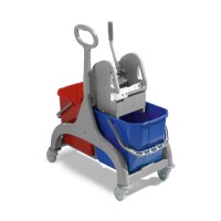 Kärcher Doppeleimerwagen mit Presse gallery