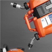 Husqvarna Kombikanister mit Werkzeugbox - 5L Kraftstoff & 2,5L Öl