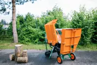 Posch Holzspalter Polly mit hydraulische Stammhebevorrichtun