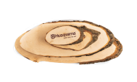 Husqvarna Holzscheibe mit Rinde, Gr&ouml gallery