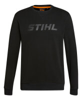 STIHL Sweatshirt LOGO BLACK schwarz, Gr. L