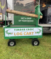 Timber Croc Holzhalter / Stammhalter mit gallery