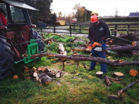 Timber Croc Holzhalter / Stammhalter HD für Traktoren m