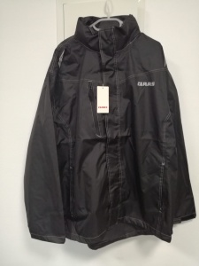 Claas Regenjacke schwarz, Größe 2XL
