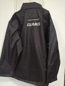 Claas Regenjacke schwarz, Größe 2XL