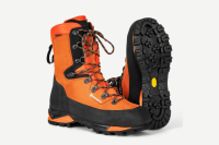 Husqvarna Lederschutzstiefel mit Schnitt gallery