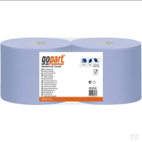 goPart Papierhandtuch Midi, blau 23cm x 370m, 3-lagig